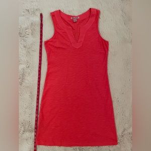 Tommy Bahama Bright Coral Cotton Tank Dress